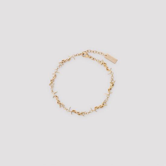 25FW 생로랑 팔찌 757664Y15008030 GOLDEN - SAINT LAURENT