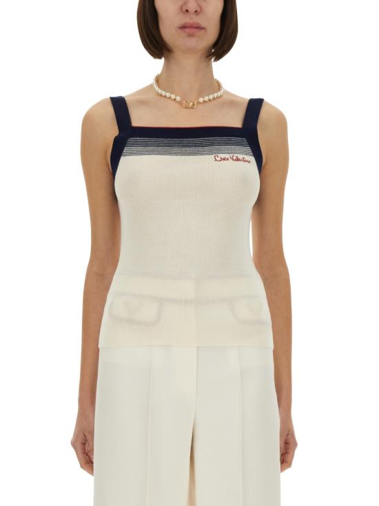 25FW 발렌티노 가라바니 반팔 티셔츠 7B3KM06A9GQDWL WHITE