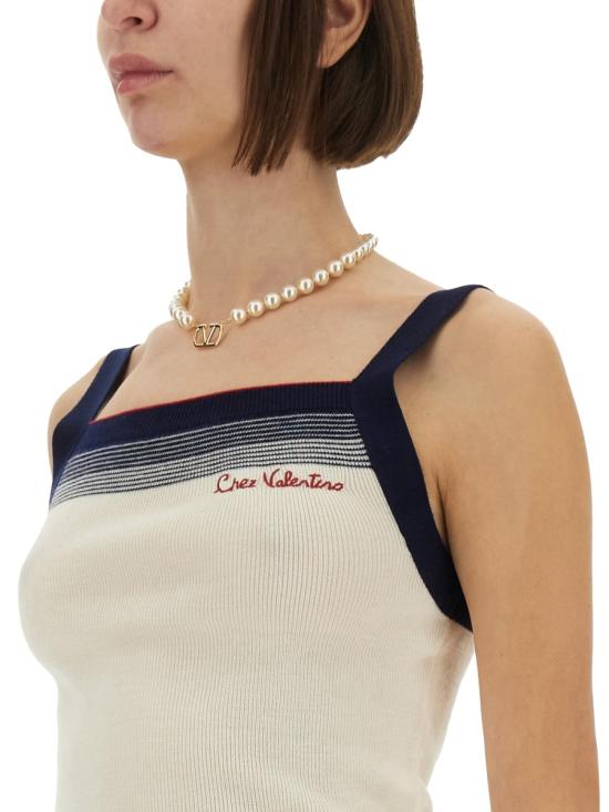 25FW 발렌티노 가라바니 반팔 티셔츠 7B3KM06A9GQDWL WHITE - VALENTINO GARAVANI