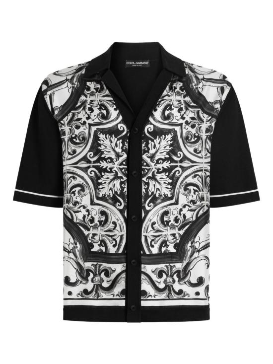 25FW 돌체앤가바나 긴팔 셔츠 GXVC0TJFMZGHY5DQ BLACK - DOLCE & GABBANA