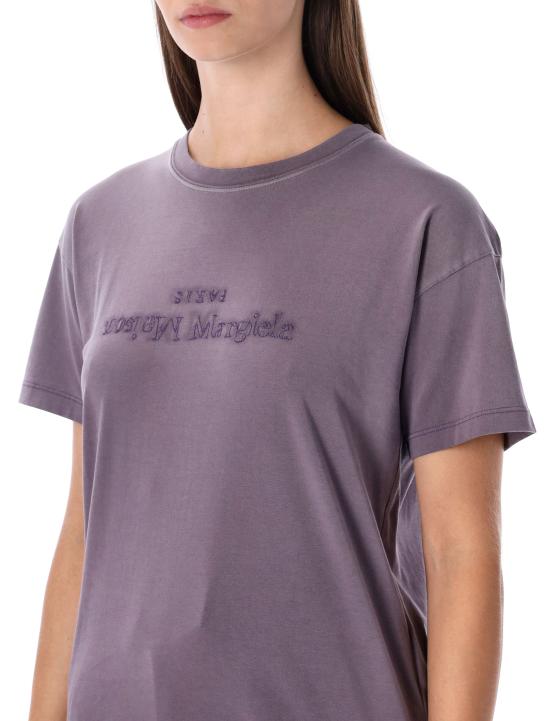 25FW 마르지엘라 반팔 티셔츠 S51GC0526S20079 969 AUBERGINE - MAISON MARGIELA