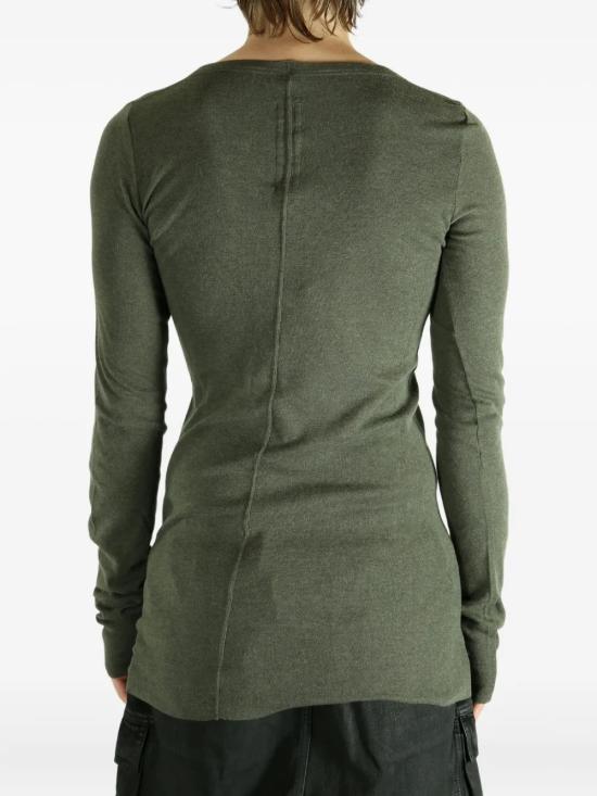 25FW 릭 오웬스 스웨터 RU02E1250RJR25 GREEN - RICK OWENS