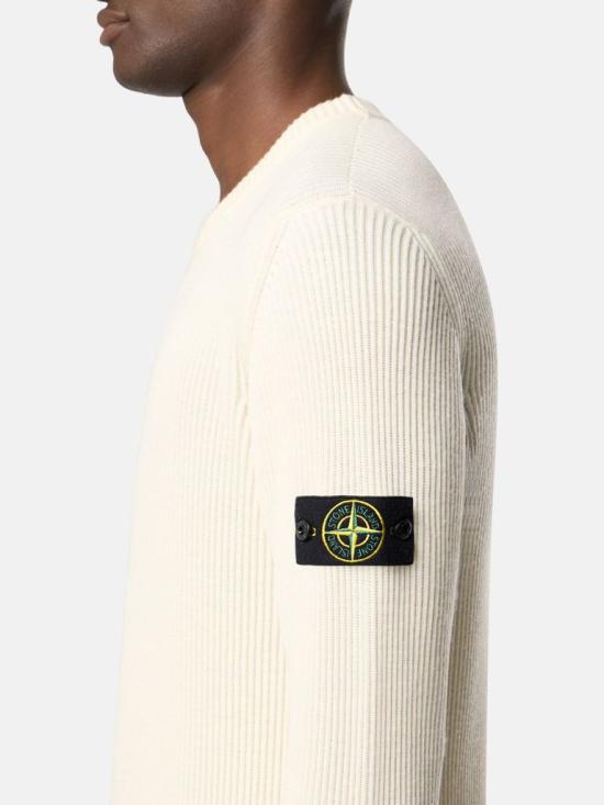 25FW 스톤 아일랜드 스웨터 K2S155100053S00C2V0093 WHITE - STONE ISLAND