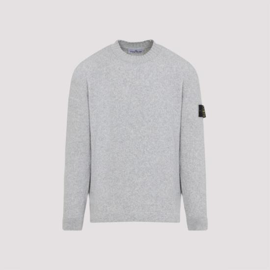 25FW 스톤 아일랜드 스웨터 K2S155100056S00N2V0M64 GREY - STONE ISLAND