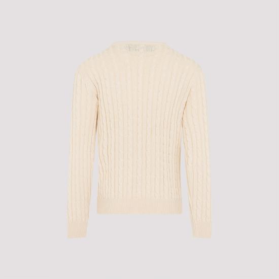 25FW 발렌티노 가라바니 스웨터 7V3KC34SB1B581 WHITE - VALENTINO GARAVANI