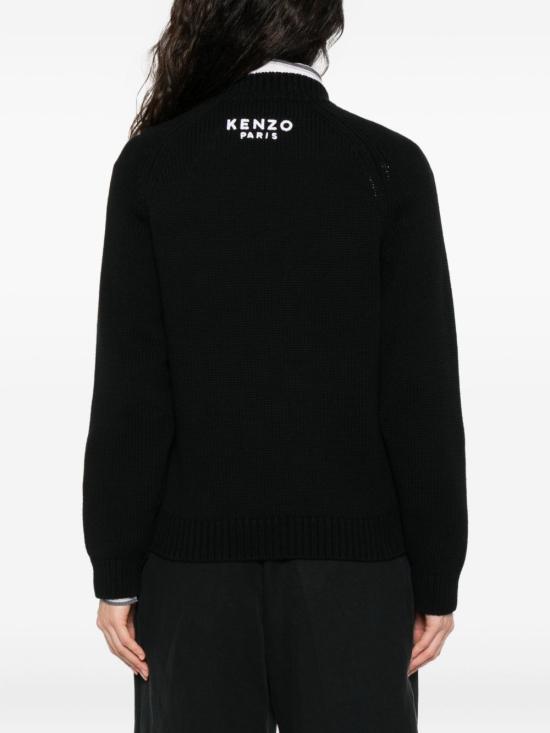 25FW 겐조 스웨터 FF62PU7193LA99J BLACK - KENZO