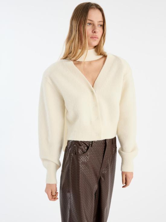 25FW 로테이트 바이 크리스텐슨 스웨터 114736857 WHITE - ROTATE BY BIRGERCHRISTENSEN