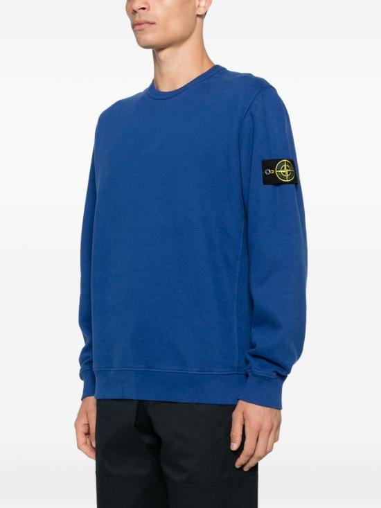 25FW 스톤 아일랜드 스웨터 K2S156100028S0A20V002C BLUE - STONE ISLAND