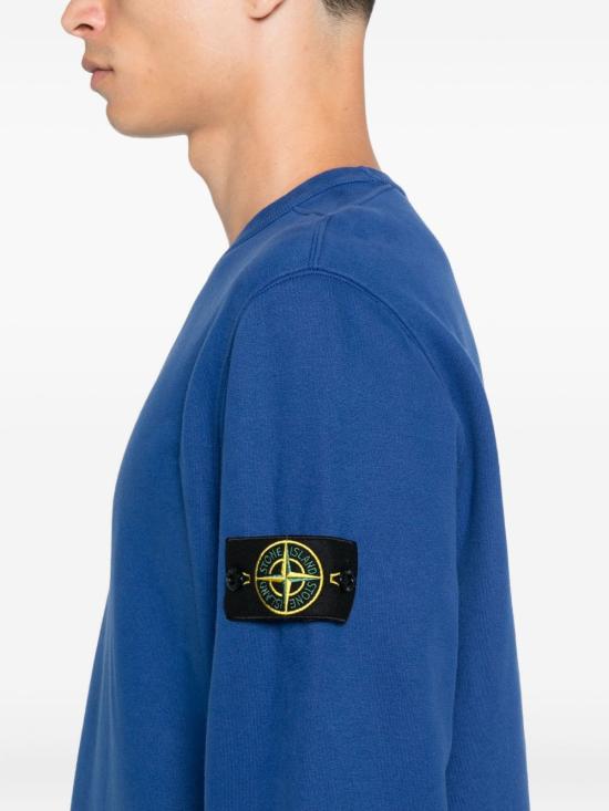 25FW 스톤 아일랜드 스웨터 K2S156100028S0A20V002C BLUE - STONE ISLAND