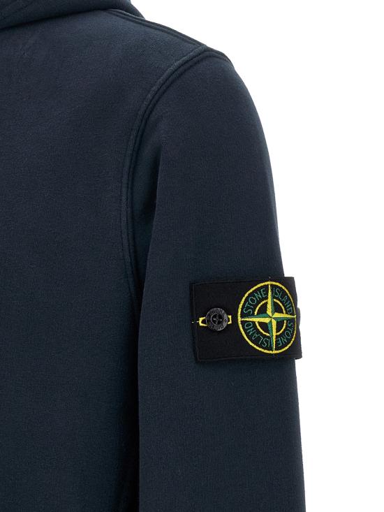 25FW 스톤 아일랜드 후드 티셔츠 K2S156100029S0A20V0020 BLUE - STONE ISLAND