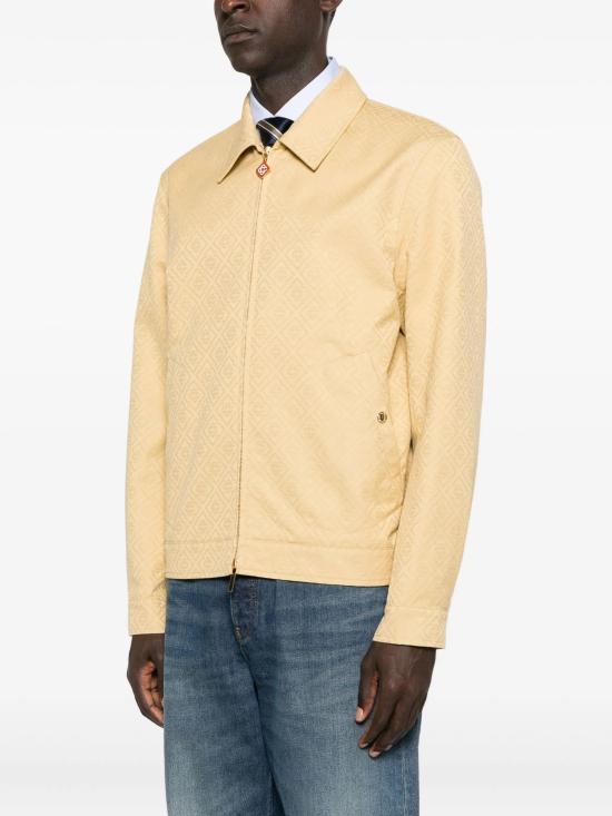 25FW 카사블랑카 자켓 MPF25JK37801 BEIGE - CASABLANCA