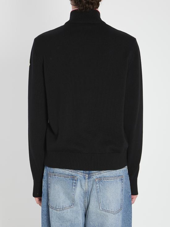 25FW 몽클레어 패딩 집업 코튼 가디건 K20919B00003M1367999 BLACK - MONCLER