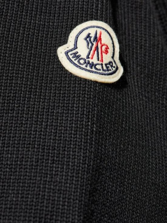 25FW 몽클레어 패딩 집업 코튼 가디건 K20919B00003M1367999 BLACK - MONCLER