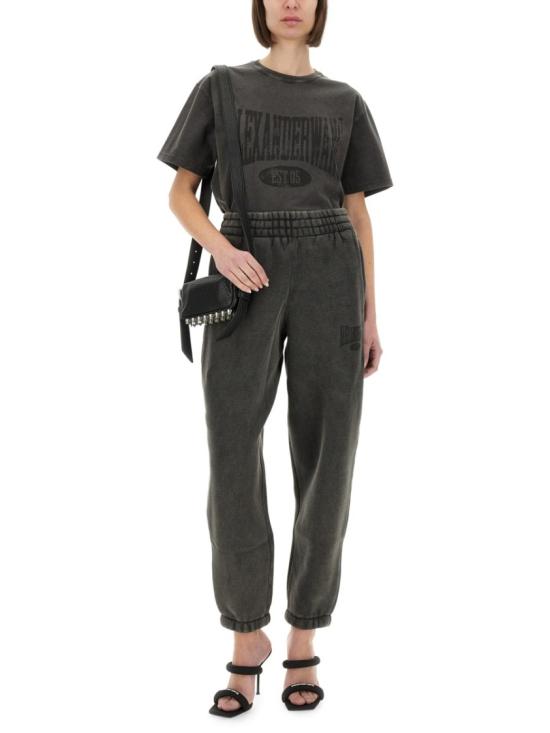 25SS 알렉산더 왕 탑 4CC2251542 020A Black - ALEXANDER WANG