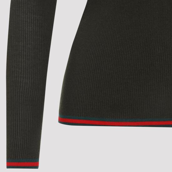 25FW 구찌 반팔 티셔츠 810315XKD8J3450 GREEN - GUCCI