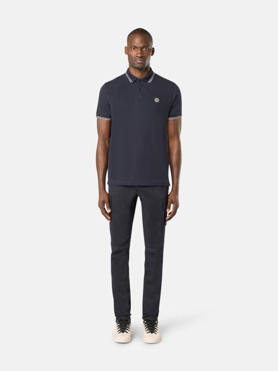 25FW 스톤 아일랜드 반팔 티셔츠 K2S152200007S0018V0020 BLUE - STONE ISLAND