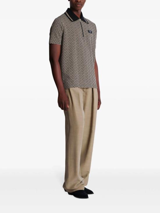 25FW 발망 반팔 티셔츠 EH1GC027BC90GFE BLACK - BALMAIN