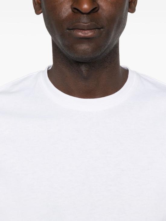 25FW 생로랑 반팔 티셔츠 841332Y38AK9538 WHITE - SAINT LAURENT