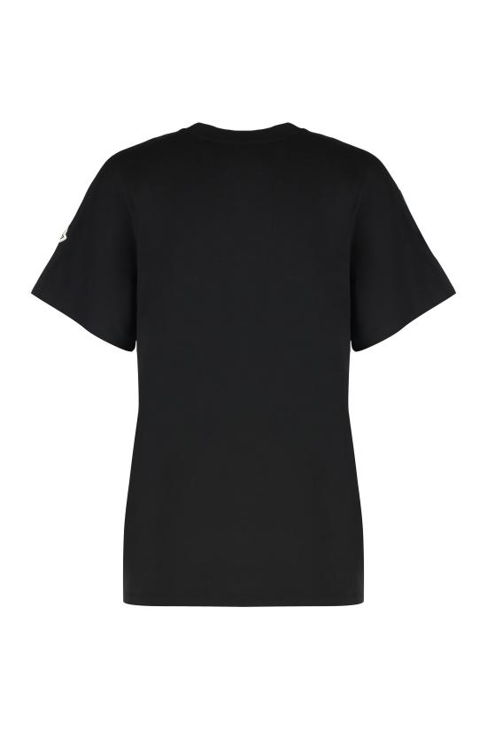 25FW 몽클레어 반팔 티셔츠 K20938C0002889AUO999 BLACK - MONCLER