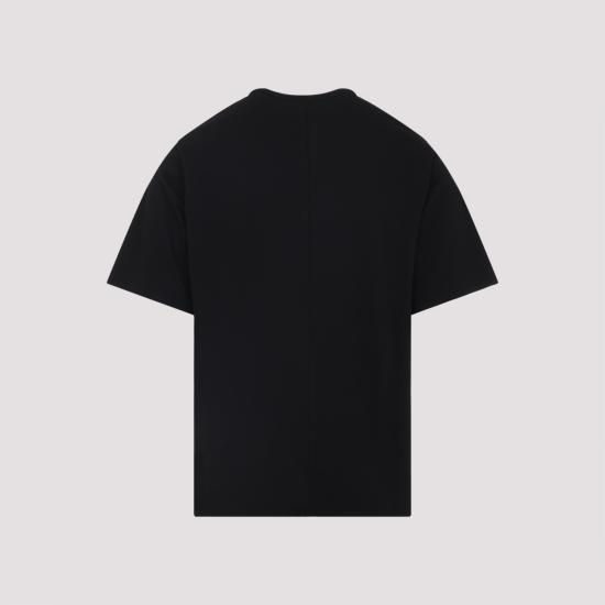 25FW 릭 오웬스 반팔 티셔츠 RU02E1232JA09 BLACK - RICK OWENS