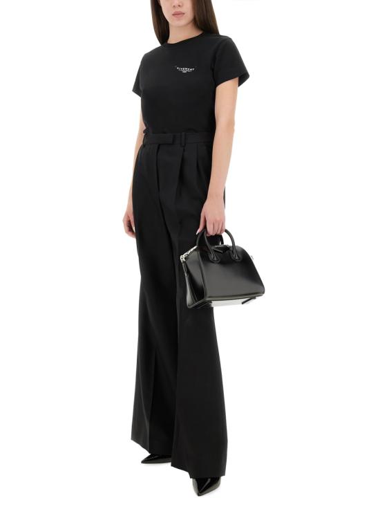 25FW 지방시 반팔 티셔츠 BW70FJP75N001 BLACK - GIVENCHY