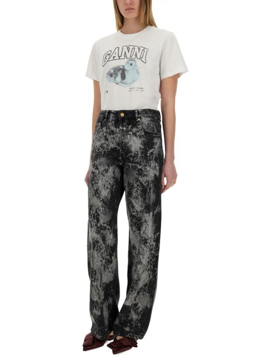 25FW 가니 반팔 티셔츠 T4290151 WHITE - GANNI