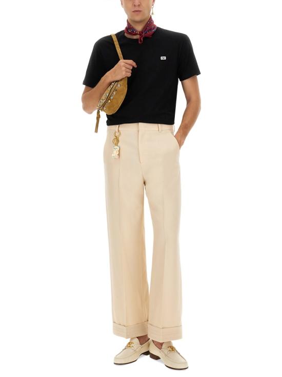 25FW 발렌티노 가라바니 반팔 티셔츠 7V3MG10VAQ80NO BLACK - VALENTINO GARAVANI