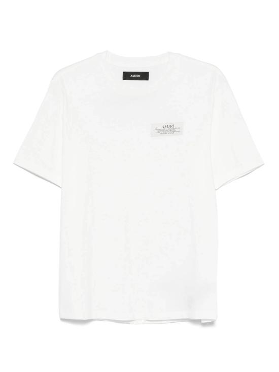 25FW 아미리 반팔 티셔츠 AMJYTE1198IVORY WHITE