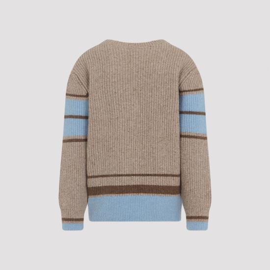 25FW 아미 스웨터 UKS823KN0111280 CAMEL - AMI