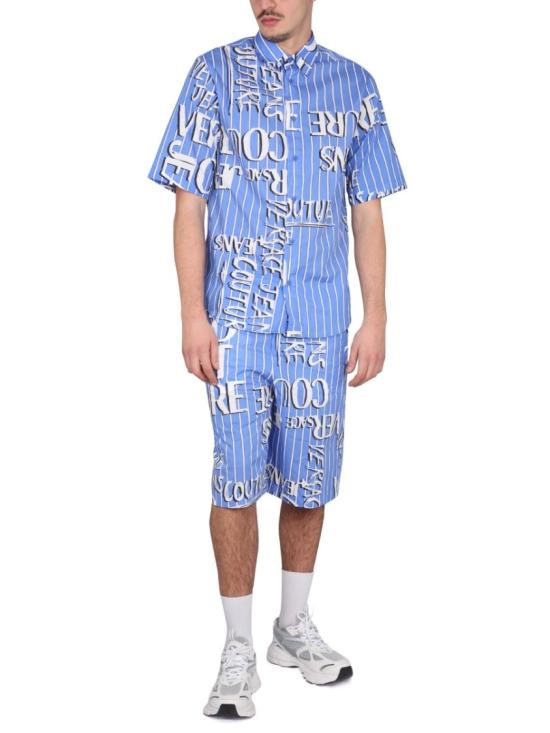  베르사체 숏팬츠 74GAD107 NS201244 Blue - VERSACE