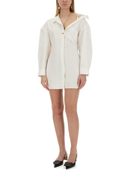  자크뮈스 원피스 241DR094 1520100 White - JACQUEMUS