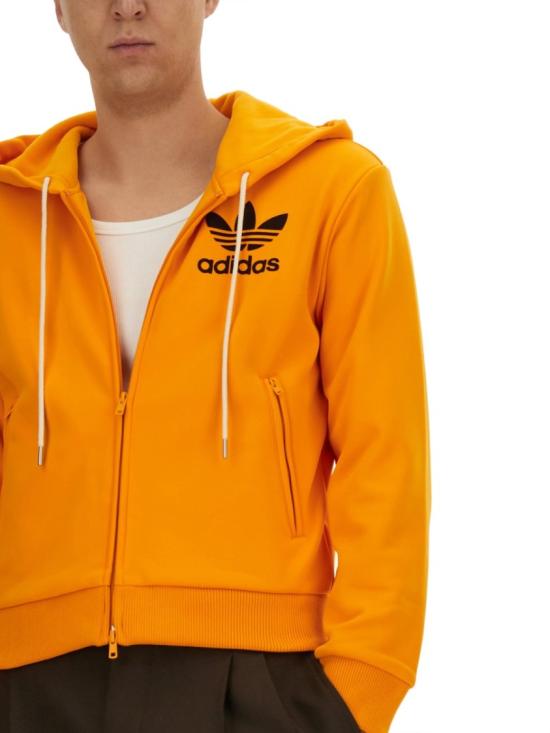  아디다스 X 웨일즈 보너 후드 티셔츠 JJ2938 ORANGE Orange - ADIDAS X WALES BONNER