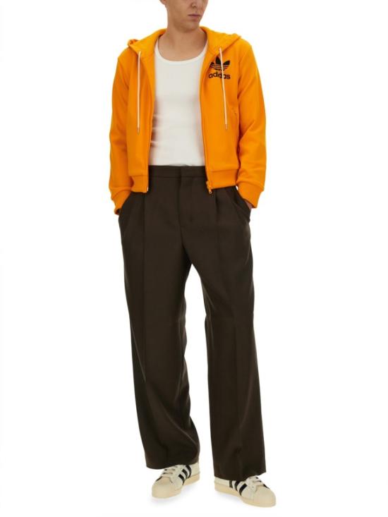  아디다스 X 웨일즈 보너 후드 티셔츠 JJ2938 ORANGE Orange - ADIDAS X WALES BONNER