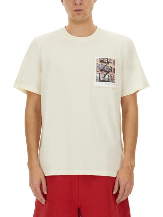 25SS 헬무트랭 반팔 티셔츠 O10HM511 CMA White