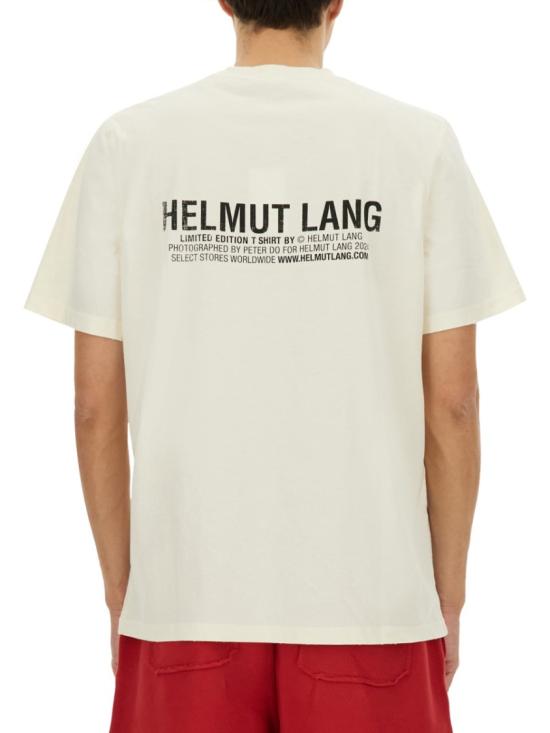 25SS 헬무트랭 반팔 티셔츠 O10HM511 CMA White - HELMUT LANG