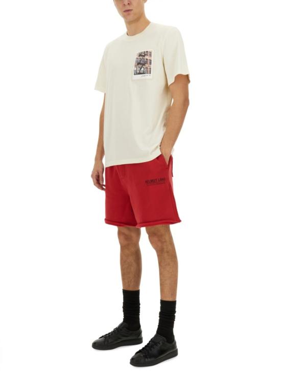 25SS 헬무트랭 반팔 티셔츠 O10HM511 CMA White - HELMUT LANG