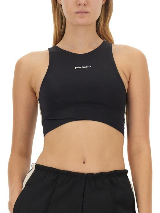  팜앤젤스 트레이닝 티셔츠 PWVO039 F23FAB0011001 Black - PALM ANGELS