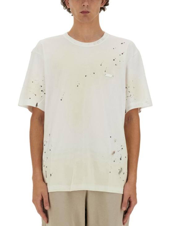  헬무트랭 반팔 티셔츠 O05HM596 100 White