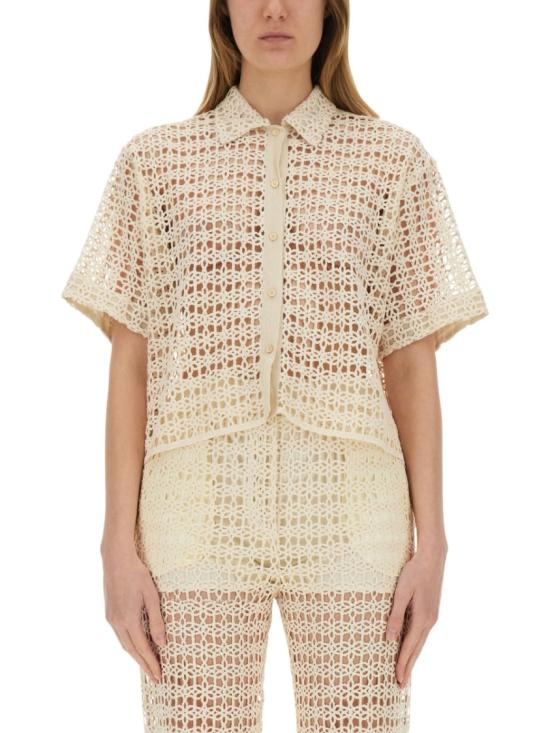 25SS 알리지 셔츠 105217 P5201MERIN Neutrals