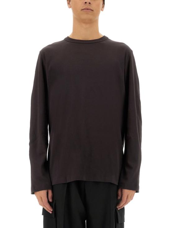  헬무트랭 반팔 티셔츠 O06HM504 D1P Brown