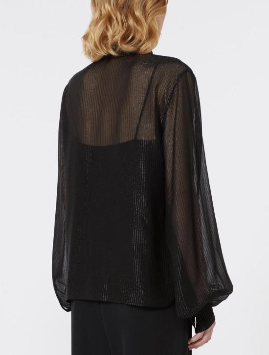 25FW 막스마라 셔츠 2521266014600003 Black - MAX MARA