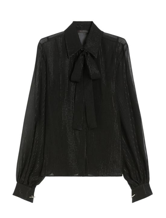 25FW 막스마라 셔츠 2521266014600003 Black