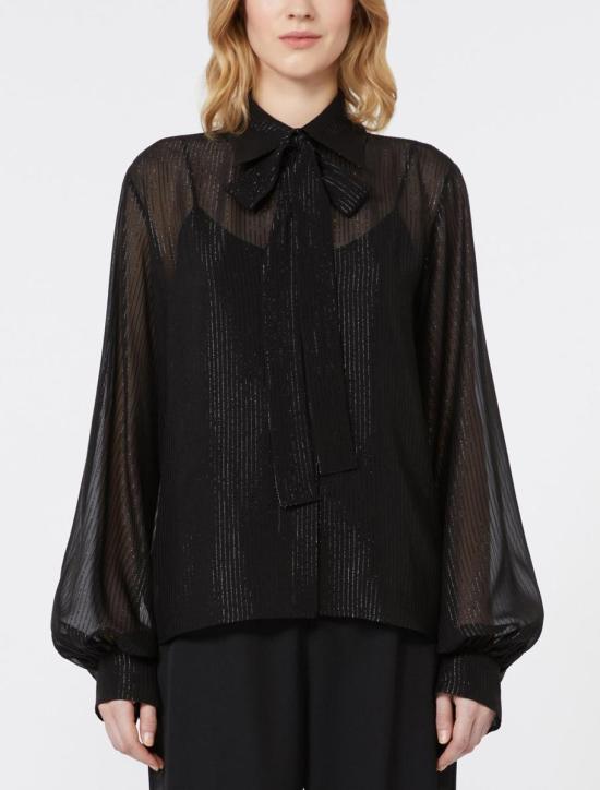 25FW 막스마라 셔츠 2521266014600003 Black - MAX MARA