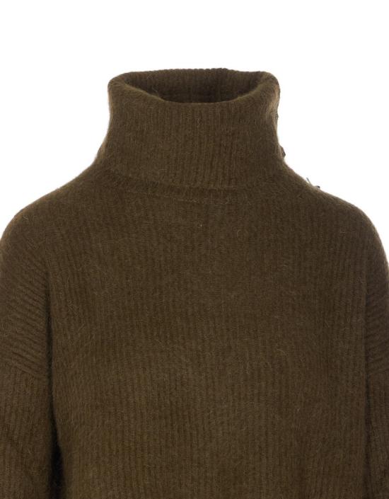 25FW 우마 왕 터틀넥 UK7163UW480 GREEN - UMA WANG