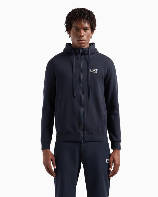 25FW 엠포리오 아르마니 긴팔 티셔츠 8NPM38 PJVTZ 1562 Blue - EMPORIO ARMANI