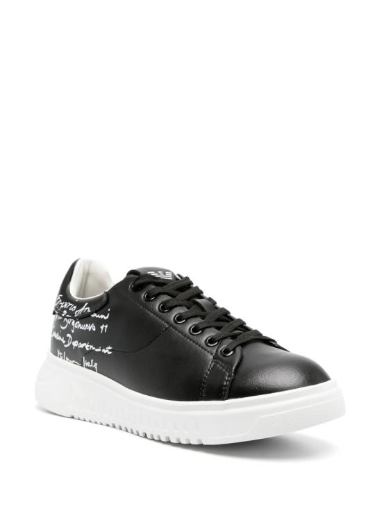  엠포리오 아르마니 스니커즈 X3X024XN894A120 Black - EMPORIO ARMANI