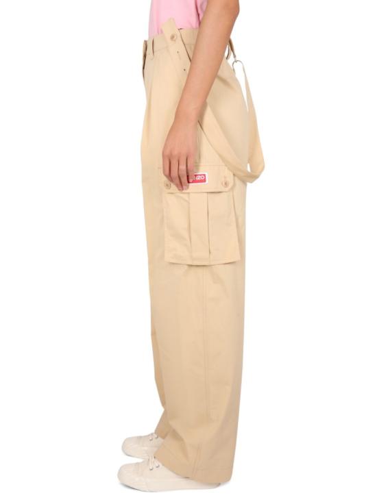  겐조 스트레이트 팬츠 FD52PA064 9RO11 Neutrals - KENZO