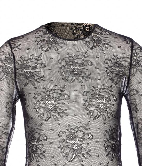 25FW 돌체앤가바나 바디수트 티셔츠 F79BPTFLREXN0000 Black - DOLCE & GABBANA