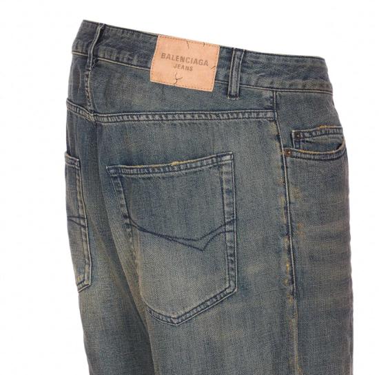 25FW 발렌시아가 릴렉스 핏 팬츠 851351TTW763394 BLUE - BALENCIAGA