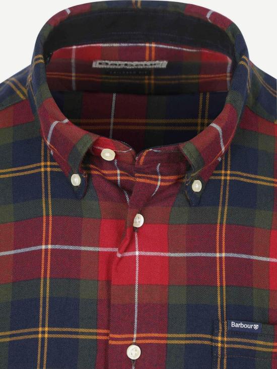 25FW 바버 셔츠 MSH4991 MSH TN69 Winterberry tartan - BARBOUR